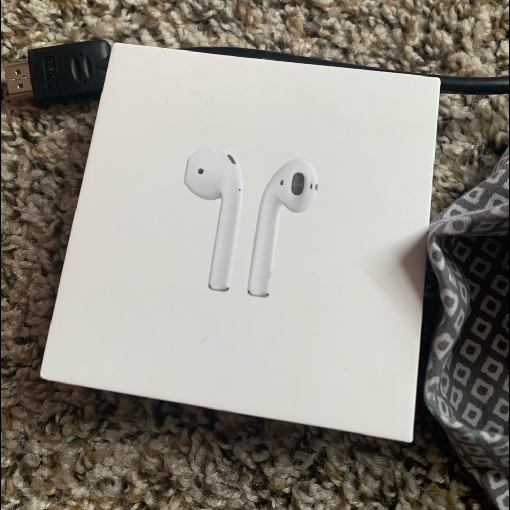 Apple AirPods new in box open!!